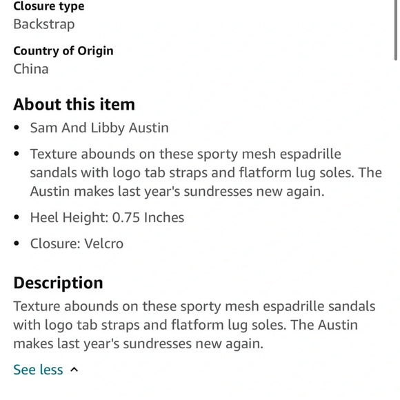 SAME & LIBBY sandals - Picture 8 of 14